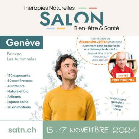 photo associée à l'événement 4e édition du Salon Thérapies Naturelles, Bien-être & Santé à Genève