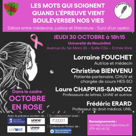 photo associée à l'événement Les mots qui soignent – Quand l’épreuve vient bouleverser nos vies